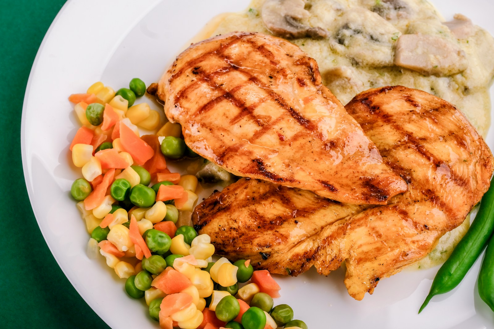 Grilled Chicken and Quinoa Bowl with Roasted Veggies